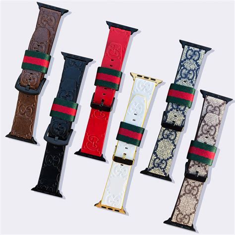 replica gucci apple watch band|replacement gucci watch bands.